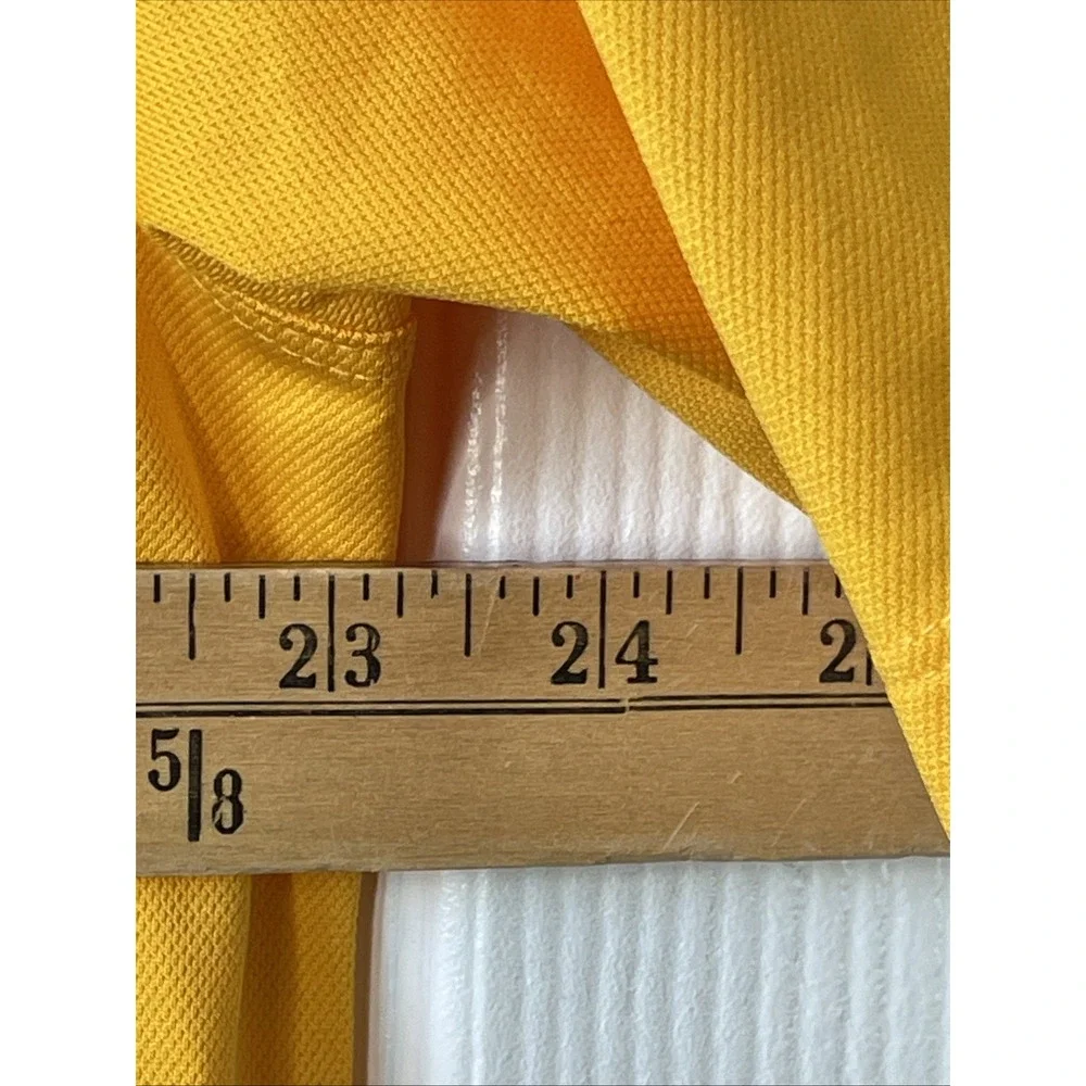 NIKE GOLF Dri Fit polo style men's Yellow/orange Men's‎ XL